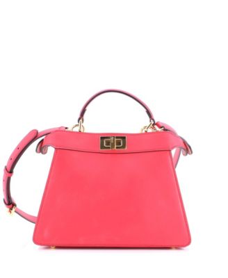 Small Peekaboo ISeeU Bag Leather