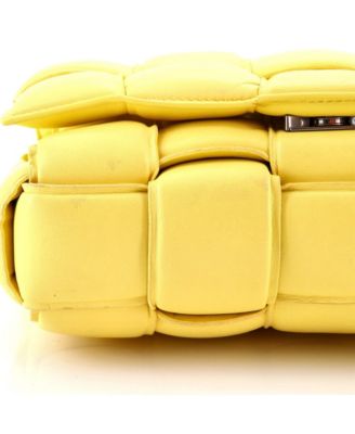 Cassette Crossbody Bag Padded Maxi Intrecciato Leather