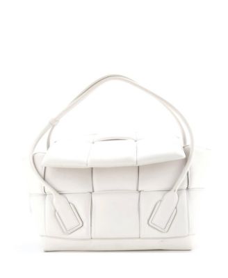 Large Arco Bag Padded Maxi Intrecciato Leather