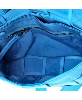 Small Cassette Crossbody Bag Maxi Intrecciato Leather