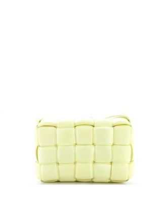 Cassette Crossbody Bag Padded Maxi Intrecciato Leather