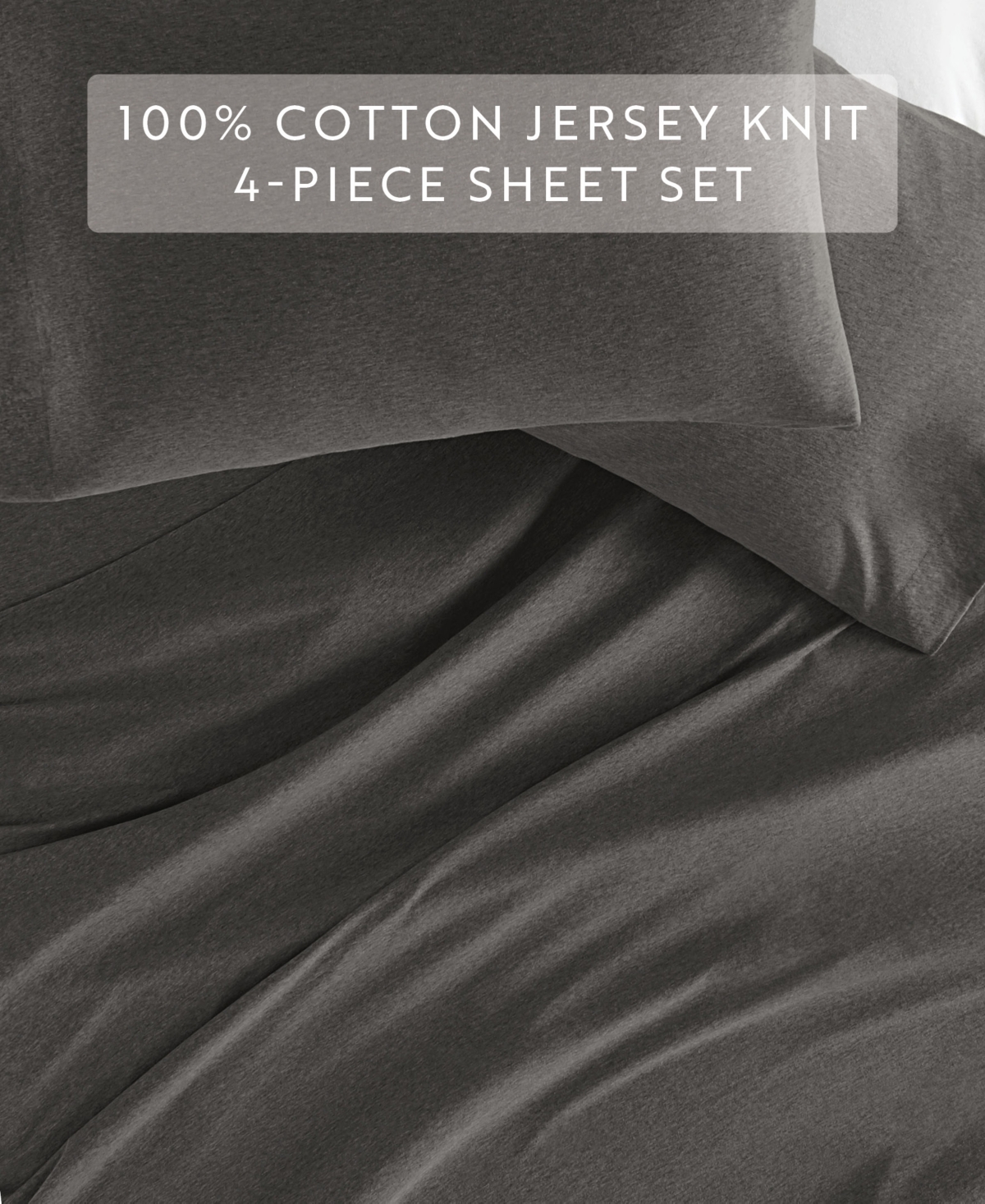 ienjoy Home Jersey Cotton 4-Pc. Sheet Set