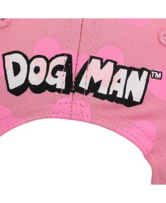 Girls Glitter Heart Youth Pink Traditional Adjustable Hat