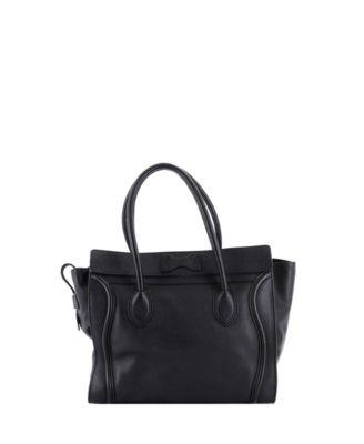 Shoulder Luggage Bag Leather