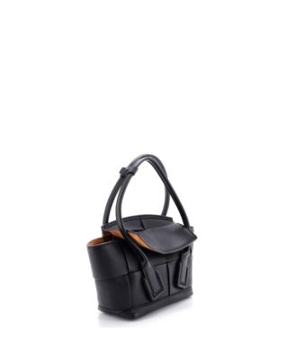 Small Arco Bag Maxi Intrecciato Leather