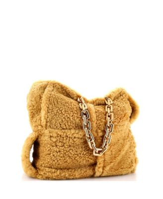 The Chain Tote Intrecciato Shearling