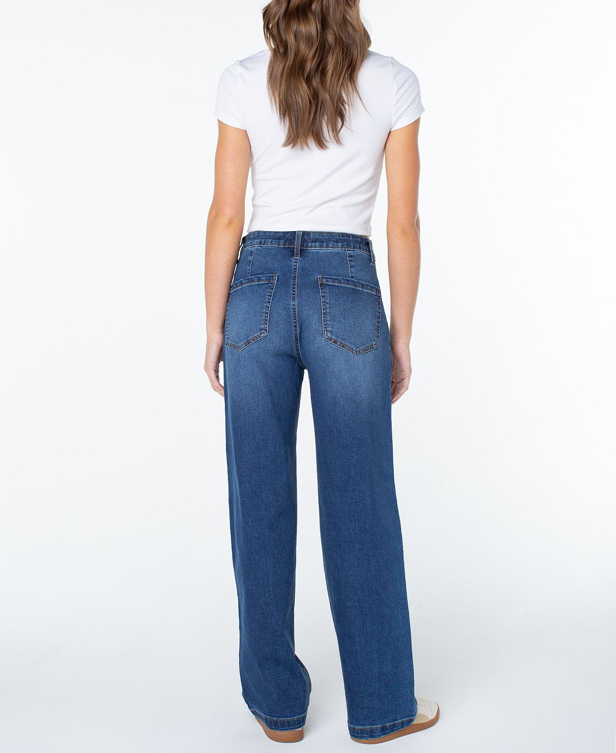 Celebrity Pink Women's High-Rise Relaxed Trouser Jeans view 4 — MAYCSS fashion products