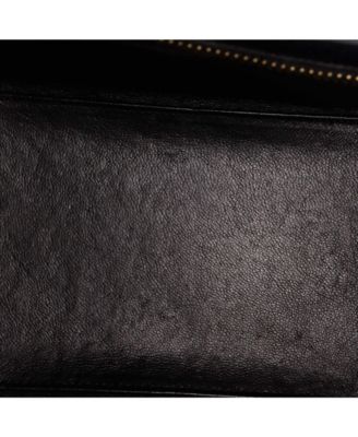 Micro Bicolor Luggage Bag Leather