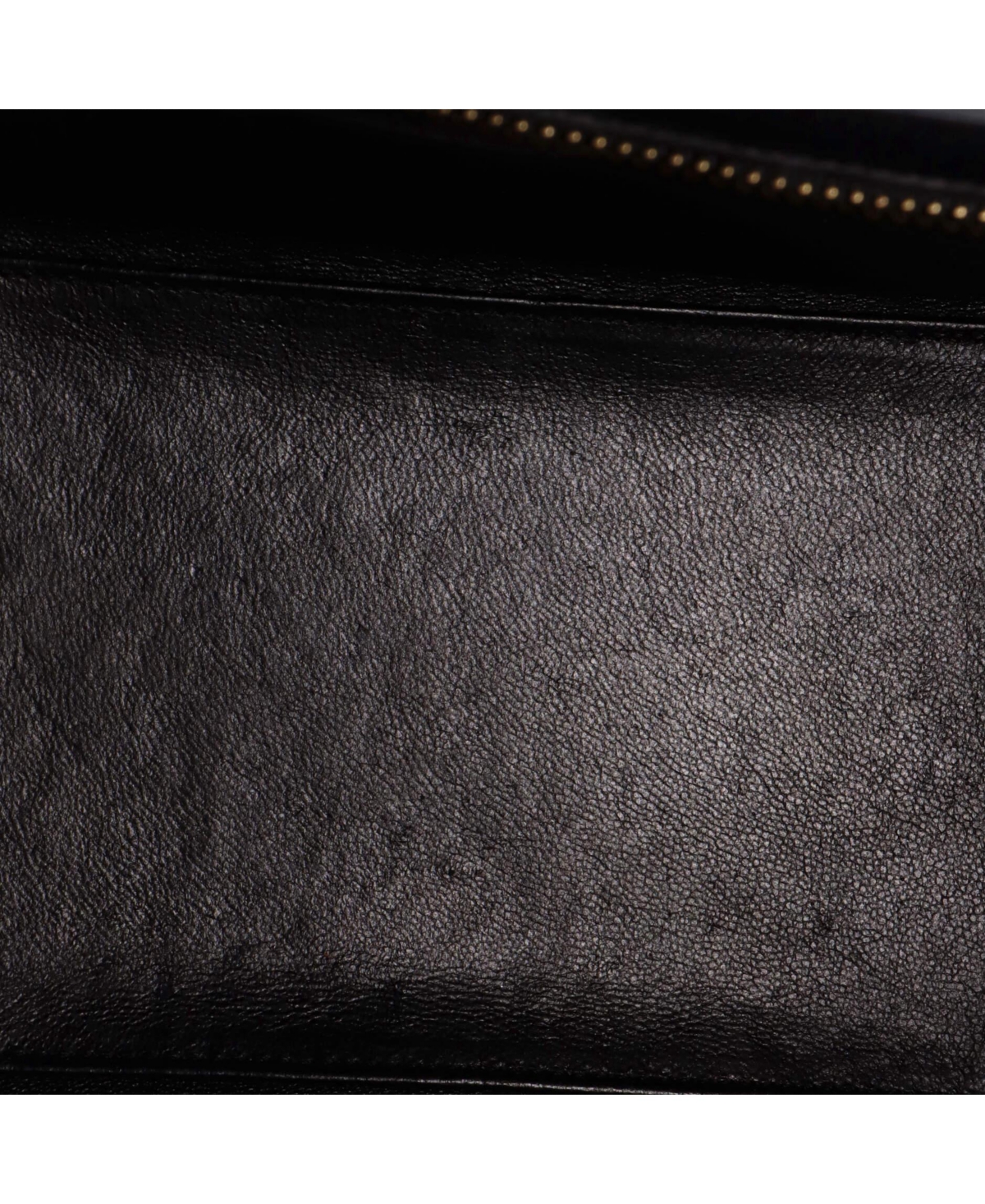 Pre-Owned Celine Micro Bicolor Luggage Bag Leather