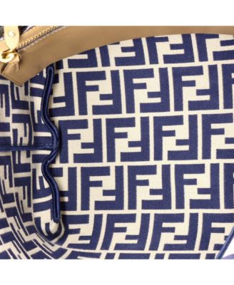 Medium Reversible Roll Tote Zucca Canvas