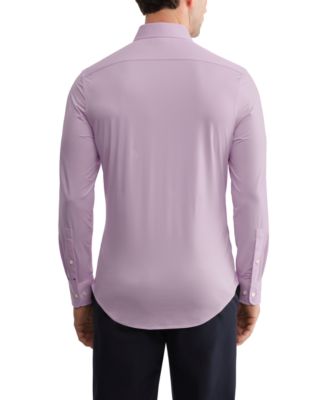 Men's Long-Sleeve Athletic Fit Dress Shirt