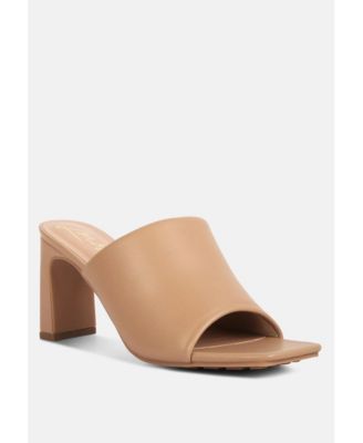 Womens Cannes Slim Block Heel Sandals