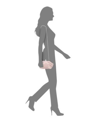 Lyric Soft Metallic Small Clutch Handbag