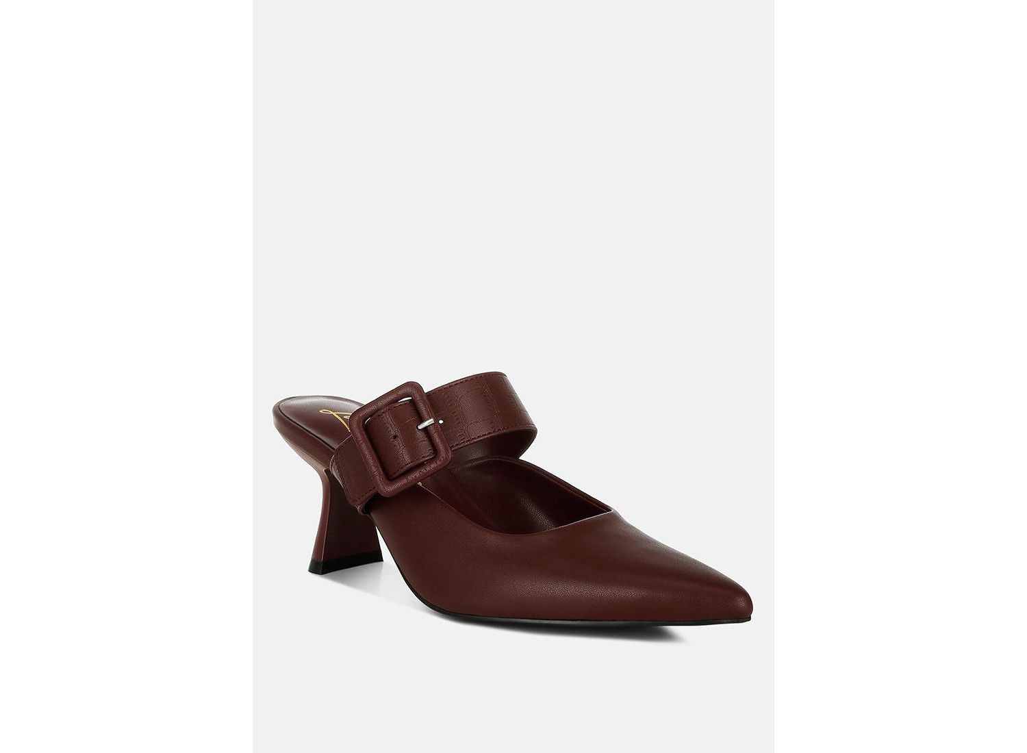 Womens Shein Star Slim Block Heel Mules