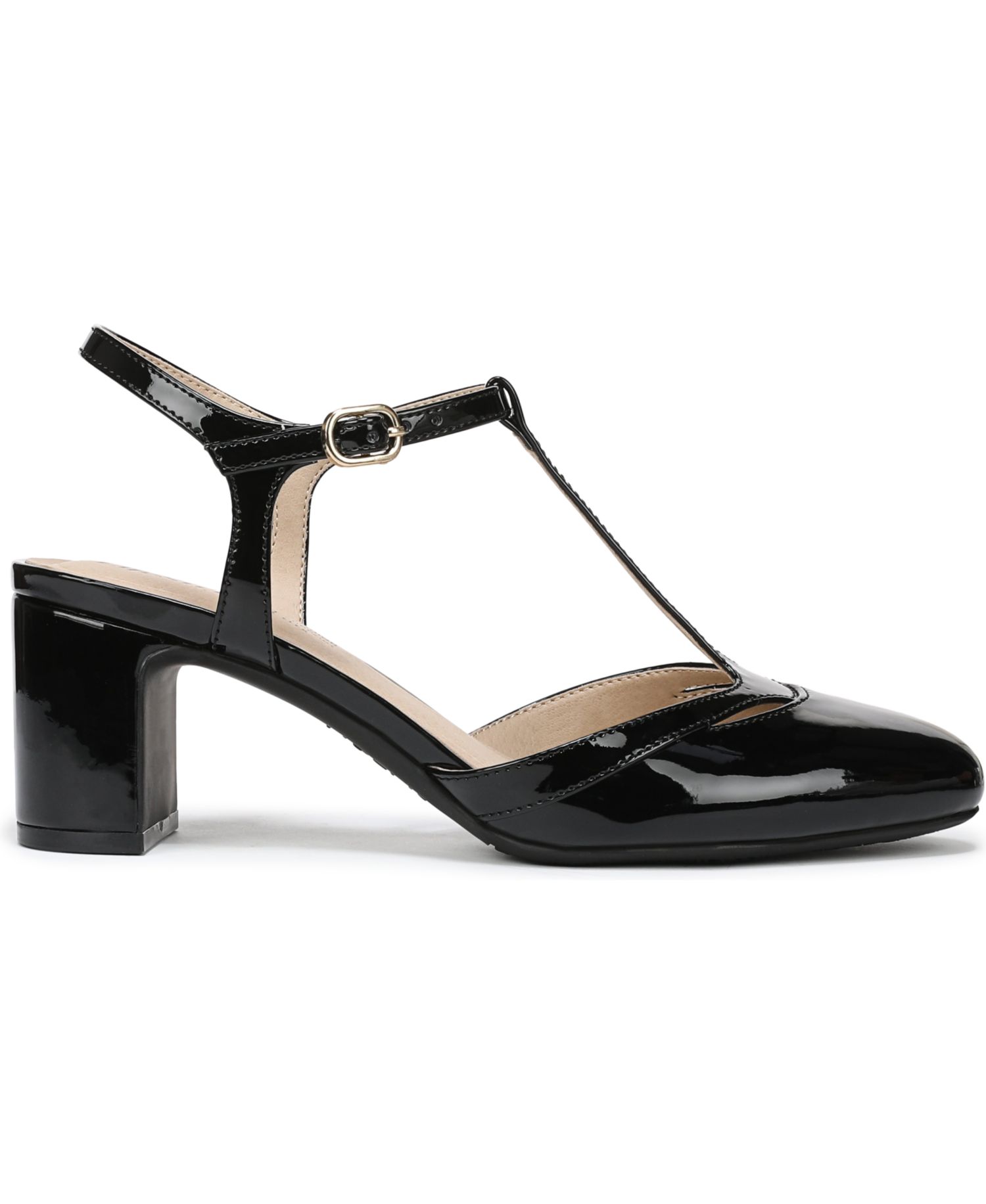 Women's Toni T-Strap Pointed Toe Pumps