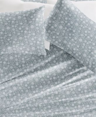 Long Staple 300-Thread Count Cotton Pattern 4-Pc. Sheet Set, Full