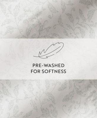 Long Staple 300-Thread Count Cotton Pattern 4-Pc. Sheet Set, King