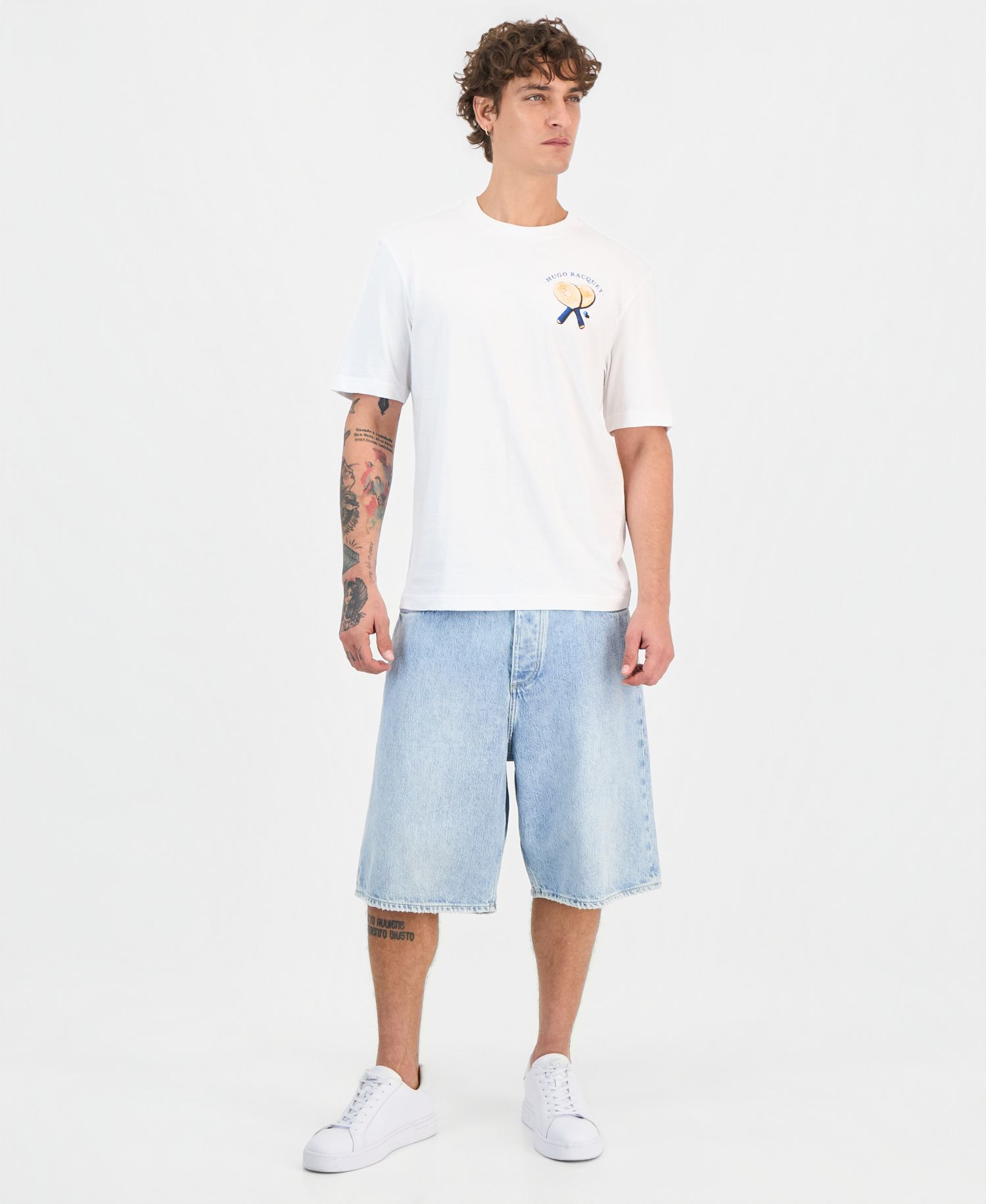 Men's Nulaxo Cotton Graphic Regular-Fit T-Shirt