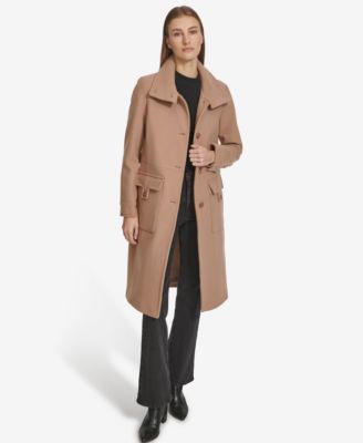 Women's Almedia Sb Wool Twill Coat With Back Belt
