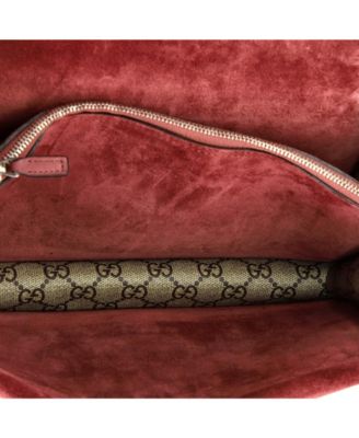 Small Dionysus Bag Blooms Print GG Coated Canvas