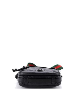 Tonal Double G Shoulder Bag Leather