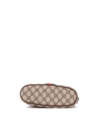 Large Ophidia Cosmetic Case GG Coated Canvas