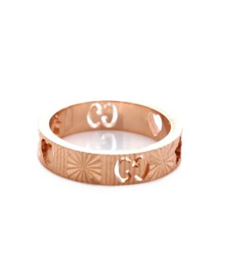 Textured Icon Heart Star Cut-Out Ring