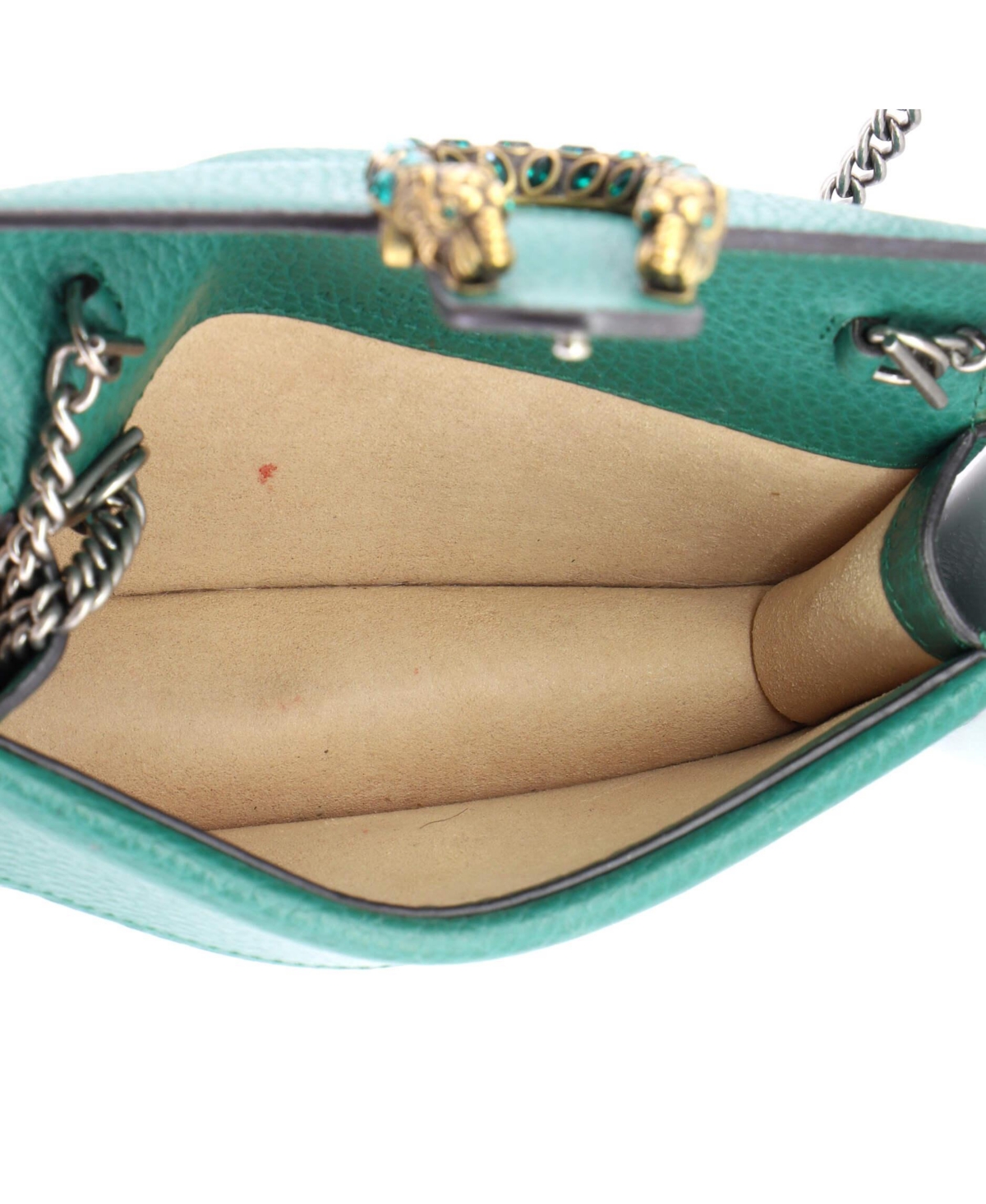 Pre-Owned Gucci Super Mini Dionysus Bag Leather