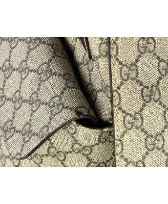 Diaper Bag GG Coated Canvas