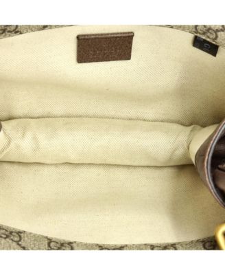 Small Neo Vintage Flap Messenger GG Coated Canvas