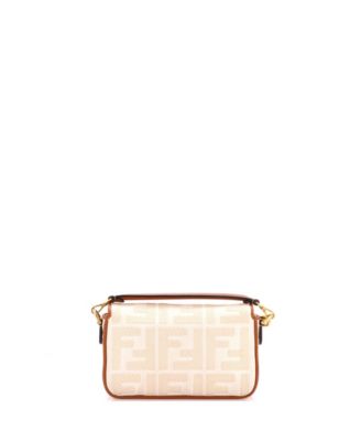 Mini Baguette NM Bag Zucca Embroidered Canvas