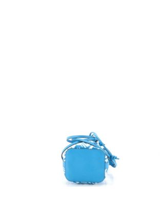 Mini Mon Tresor Bucket Bag Vertigo Zucca Coated Canvas