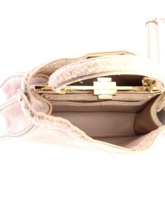 Medium Peekaboo ISeeU Bag Shearling