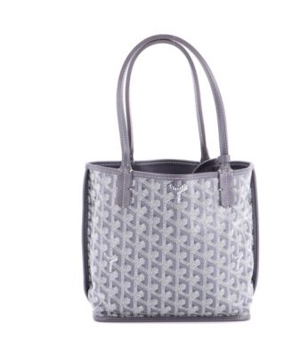 Mini Anjou Reversible Tote Coated Canvas