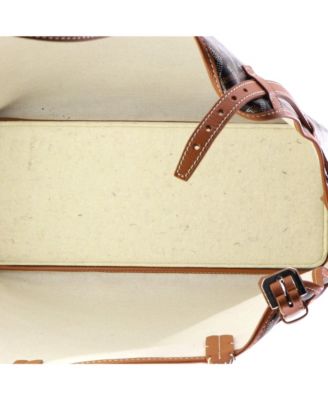 Chien Gris Pet Carrier Tote Coated Canvas