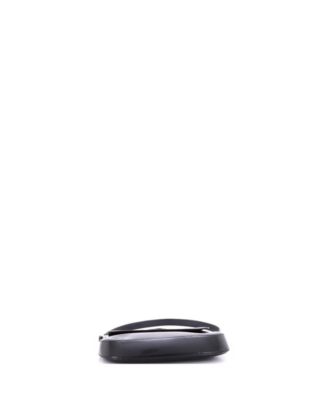 Small Cleo Flap Shoulder Bag Spazzolato Leather