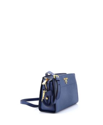 Bibliotheque Crossbody Saffiano Leather