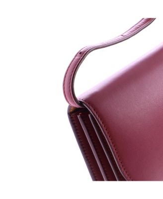 Long Goya Shoulder Bag Leather