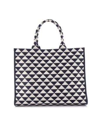 Large Symbole Shopper Tote Jacquard