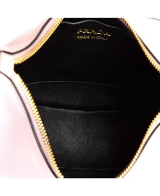 Small Arque Half Moon Hobo Leather