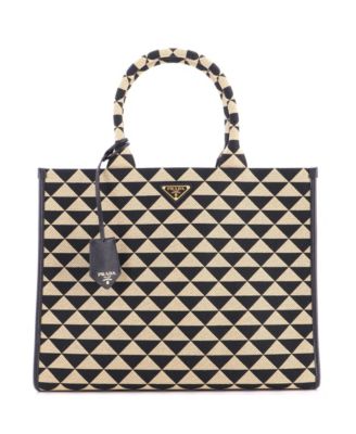 Large Symbole Shopper Tote Jacquard