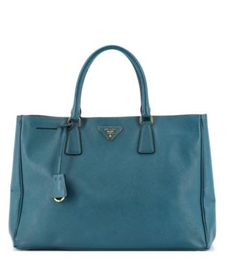 Large Lux Open Tote Saffiano Leather