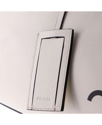 Large Convertible Weekend Duffle Bag Saffiano Leather