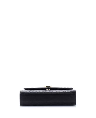 Medium Classic Monogram Envelope Satchel Mixed Matelasse Leather