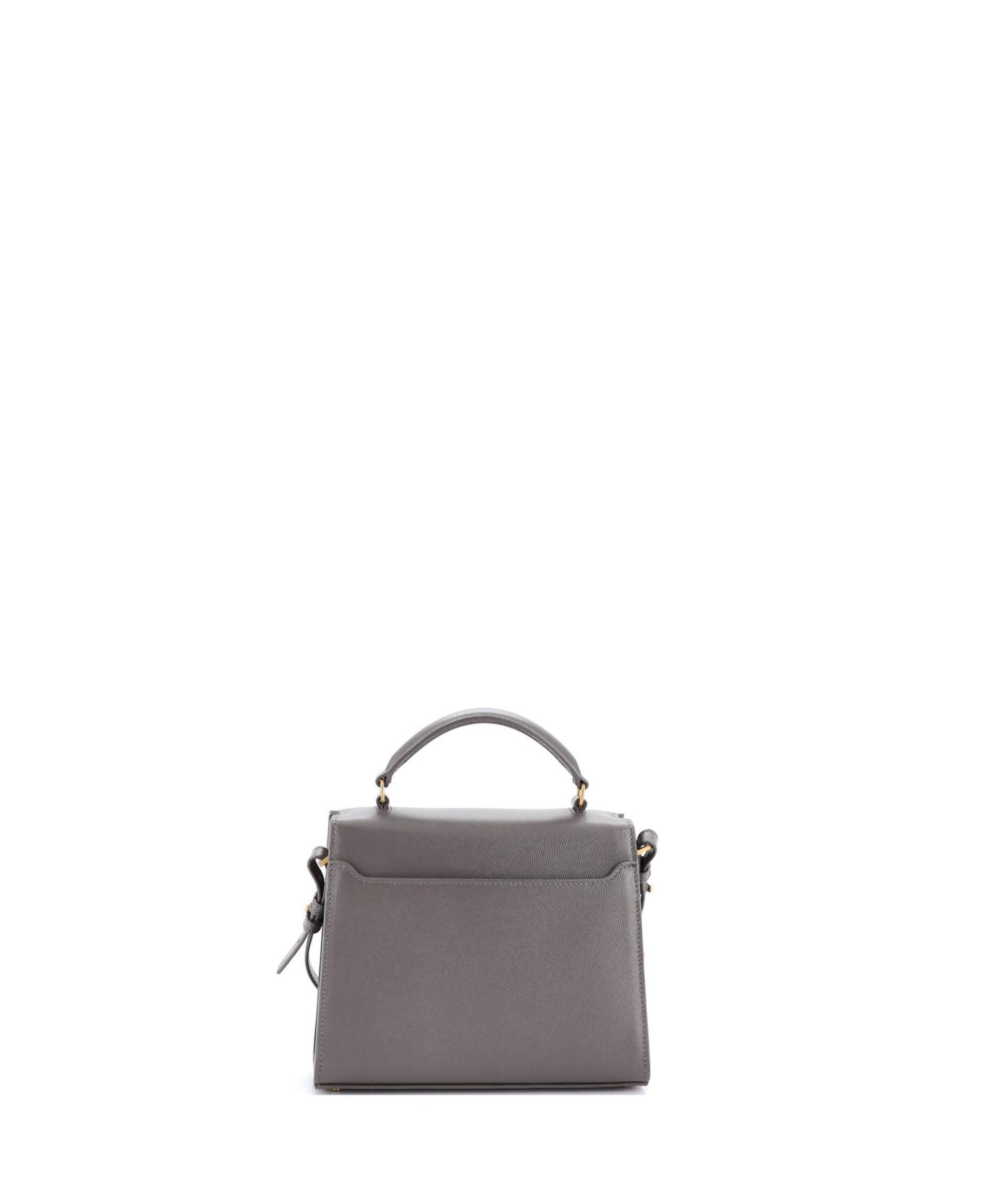 Mini Cassandra Top Handle Bag Leather