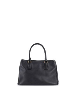 Medium Lux Open Tote Saffiano Leather