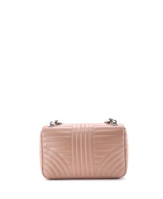 Medium Chain Flap Shoulder Bag Diagramme Quilted Leather