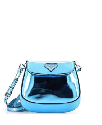 Mini Cleo Flap Shoulder Bag Spazzolato Leather