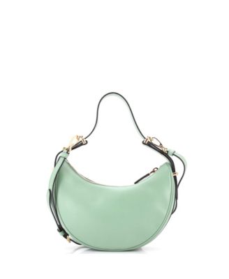 Small Arque Half Moon Hobo Leather