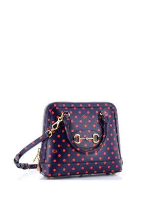 Small Horsebit 1955 Top Handle Bag Printed Leather